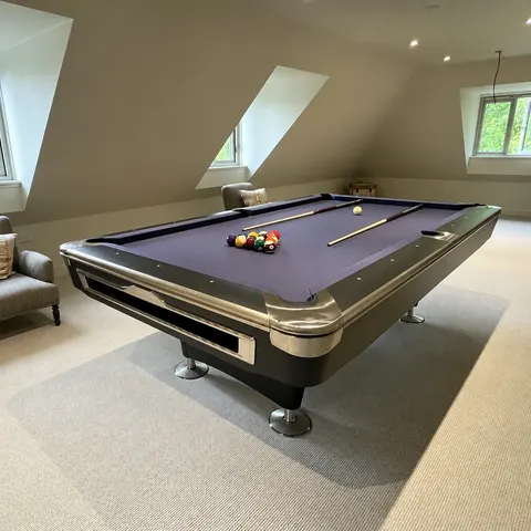 Billard américain Belfort en bois massif