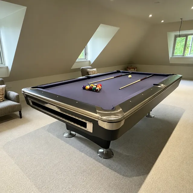 Billard américain Belfort en bois massif
