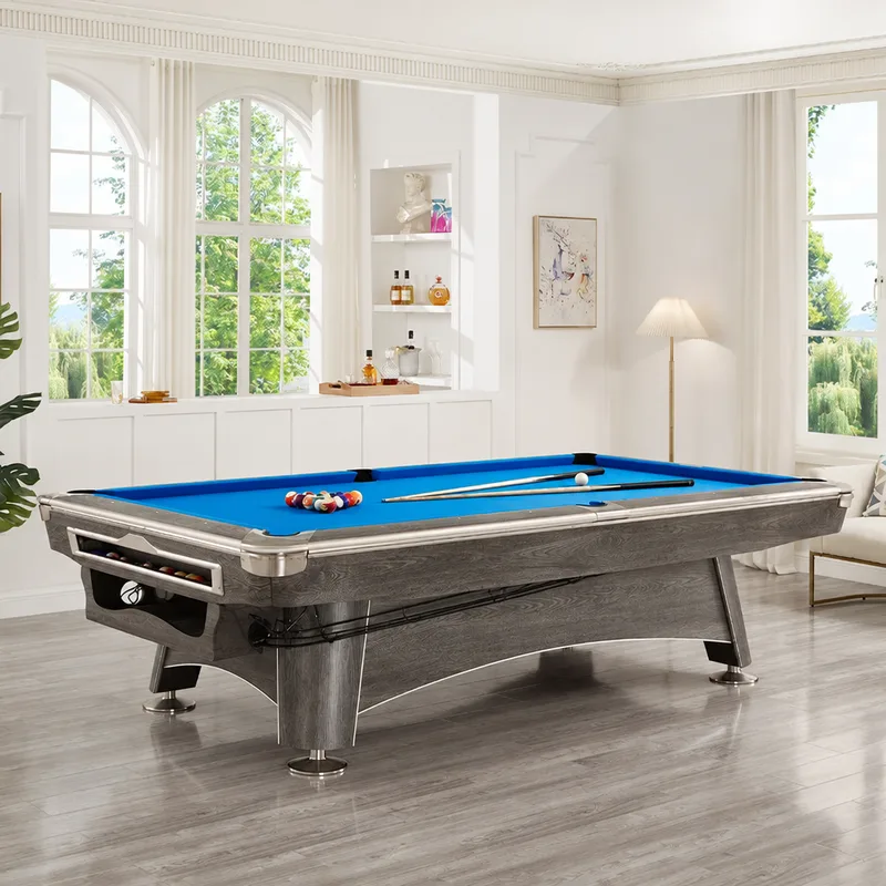 Billard américain Belfort en bois massif, vue 3 sur 6