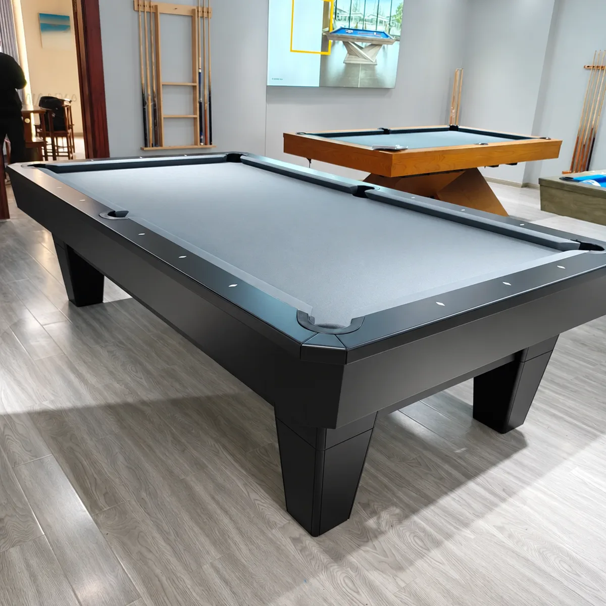 Billard américain Belfort en bois massif, vue 4 sur 6