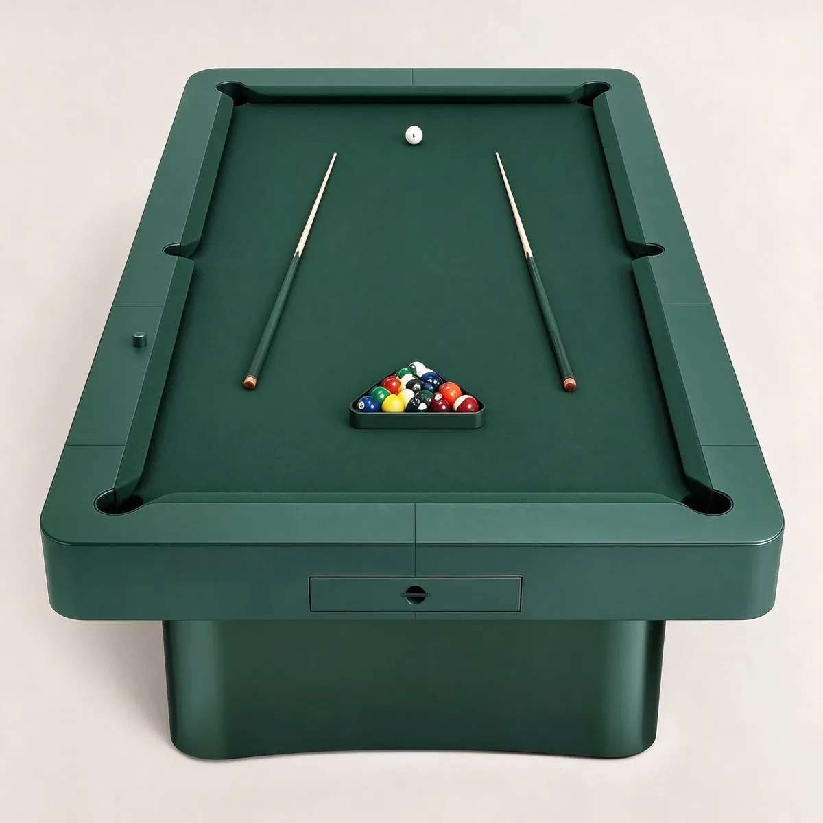 Billard américain Fécamp en bois massif, vue 4 sur 6