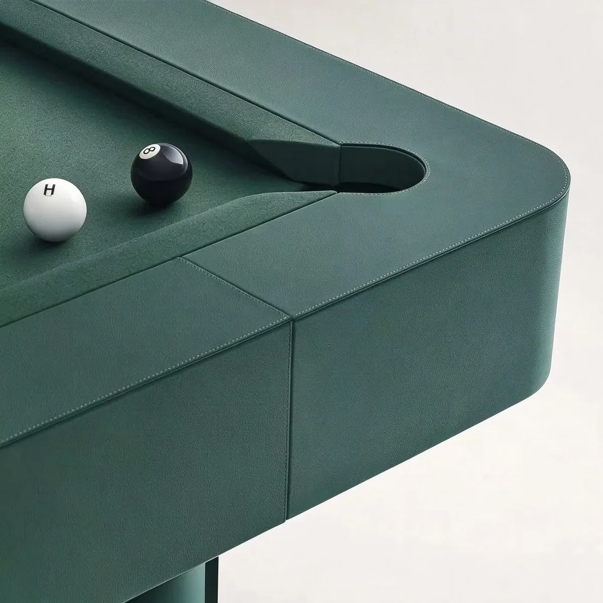 Billard américain Fécamp en bois massif, vue 6 sur 6