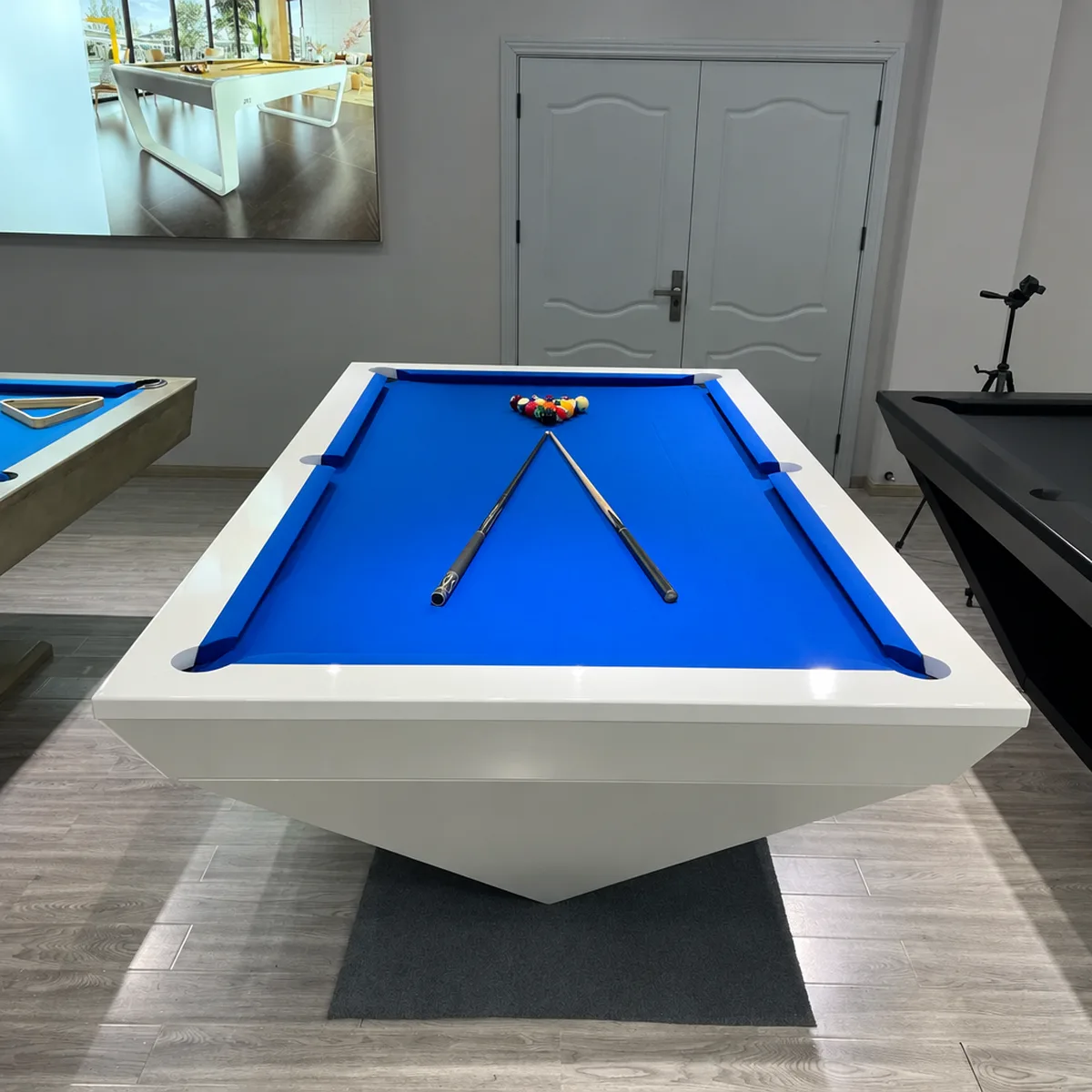 Billard américain Fougères en bois massif, vue 2 sur 6