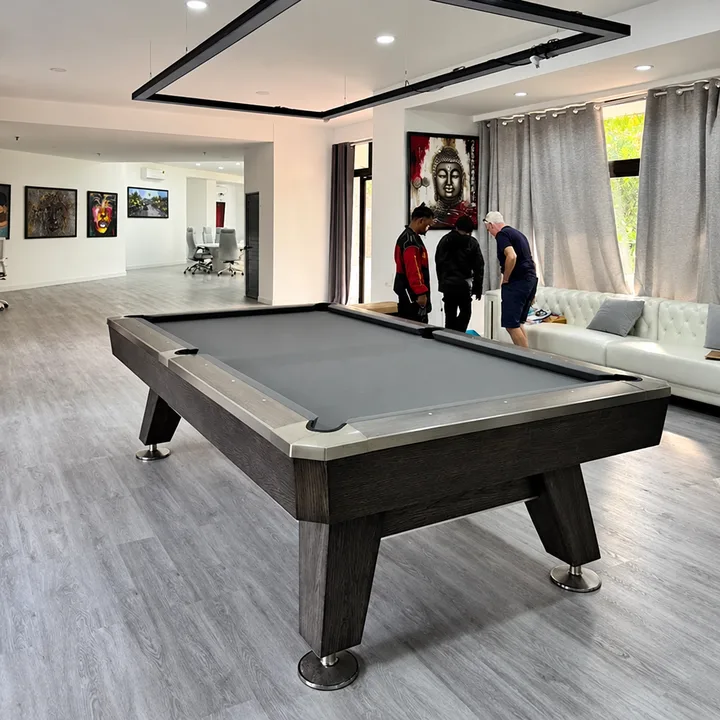 Billard américain Givet en bois massif, vue 6 sur 6
