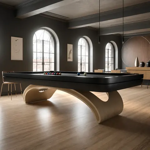 Billard américain Guérande en bois massif
