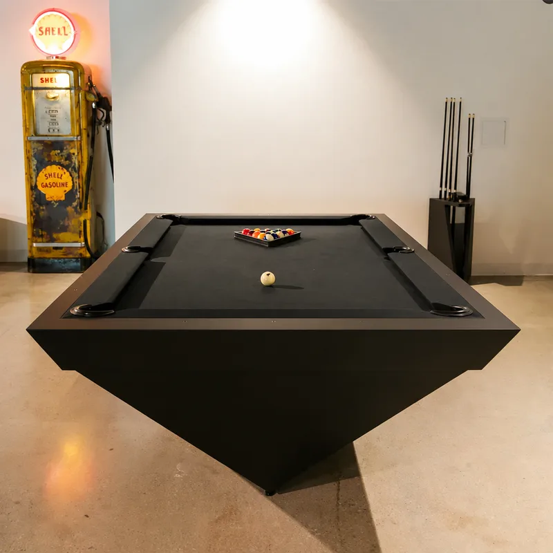 Billard américain Guérande en bois massif, vue 2 sur 6