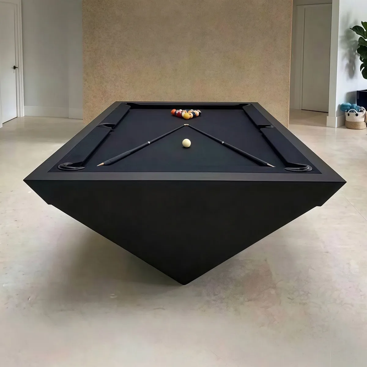 Billard américain Morlaix en bois massif, vue 4 sur 6