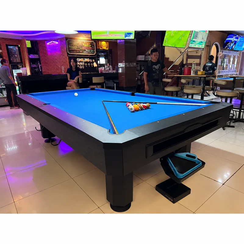 Billard américain Obernai en bois massif, vue 2 sur 5