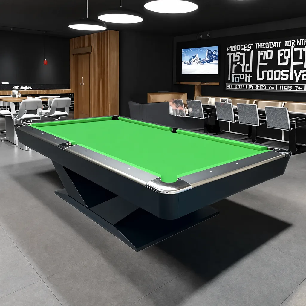 Billard américain Obernai en bois massif, vue 4 sur 5
