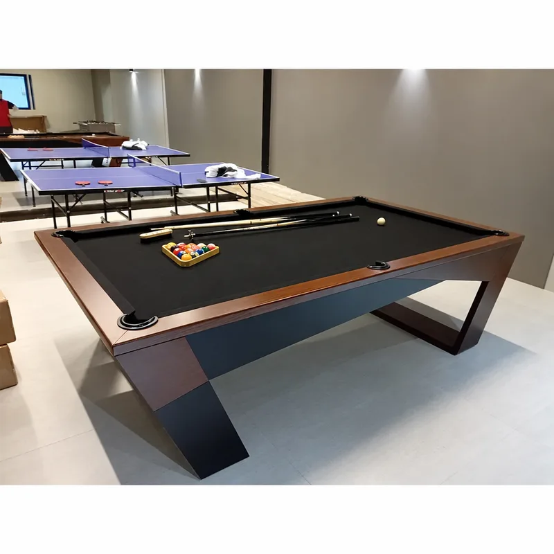 Billard américain Pornic en bois massif, vue 5 sur 6