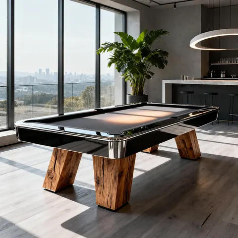 Billard américain Redon en bois massif