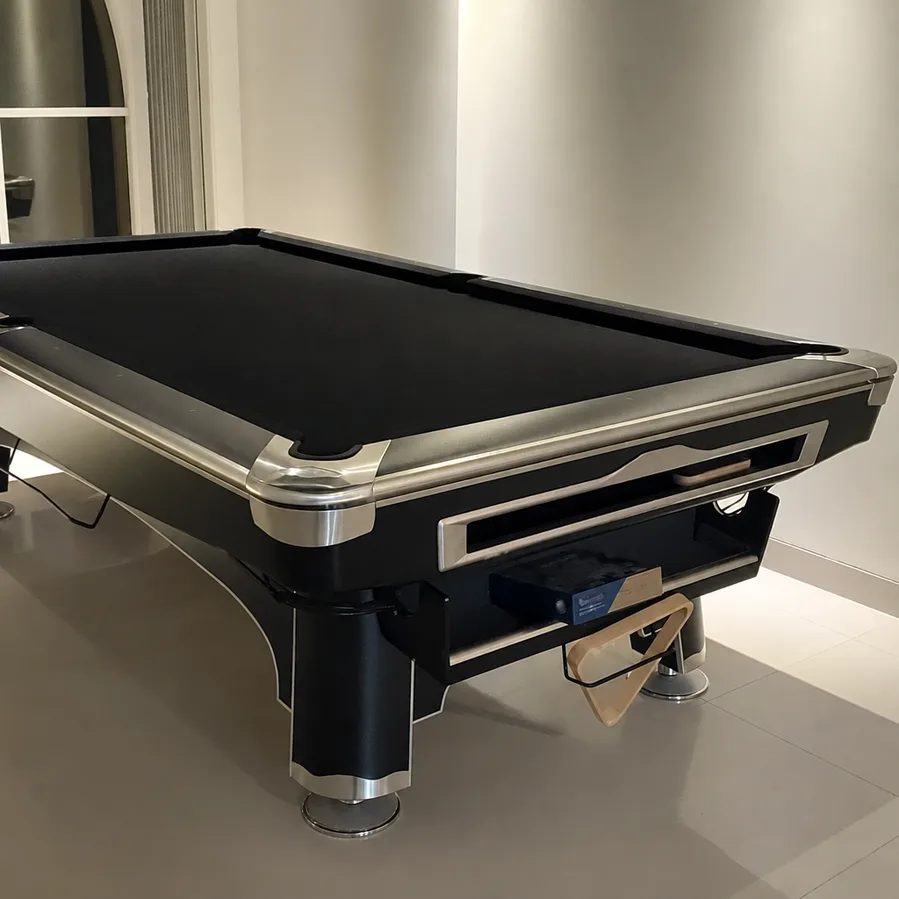 Billard américain Sélestat en bois massif, vue 2 sur 6