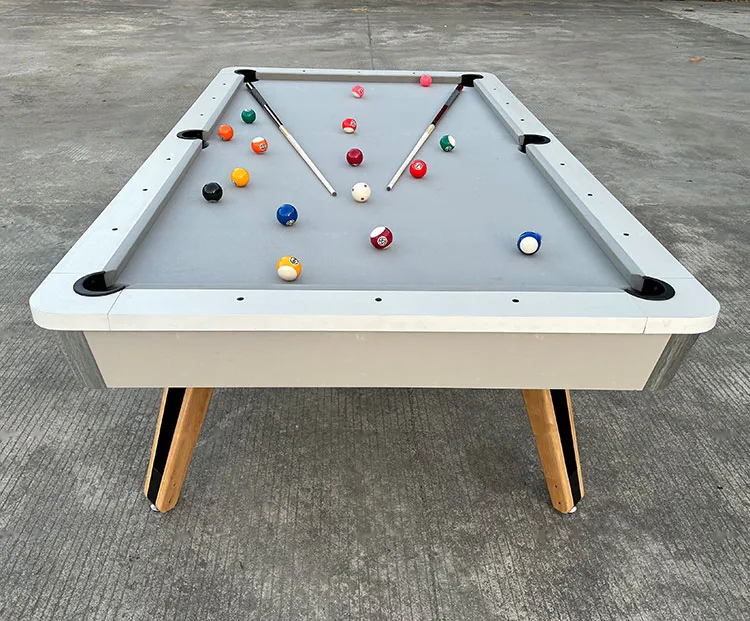 Billard américain Vannes en bois massif, vue 4 sur 5