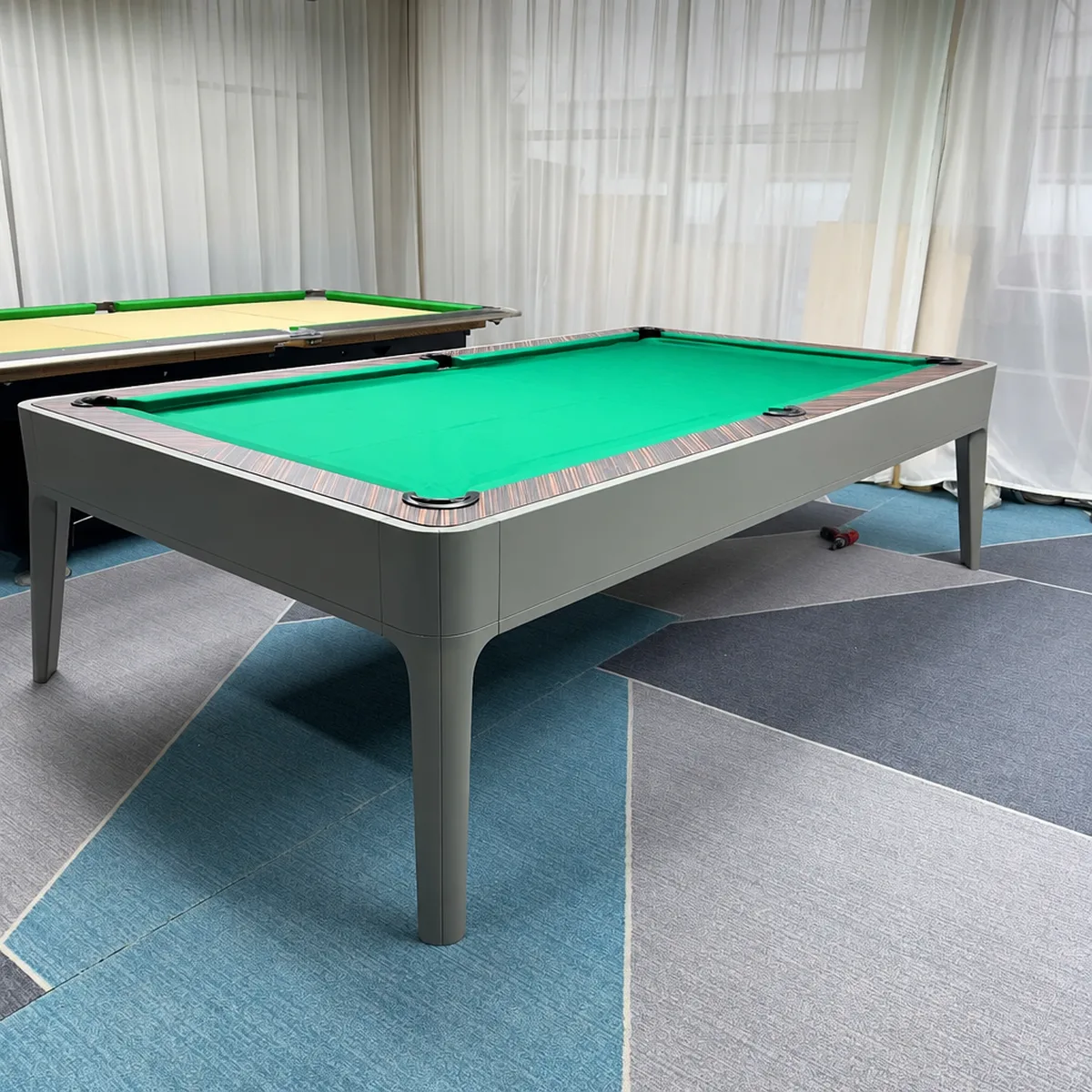 Billard convertible 3 en 1 Albi, table à manger et ping-pong, vue 2 sur 6