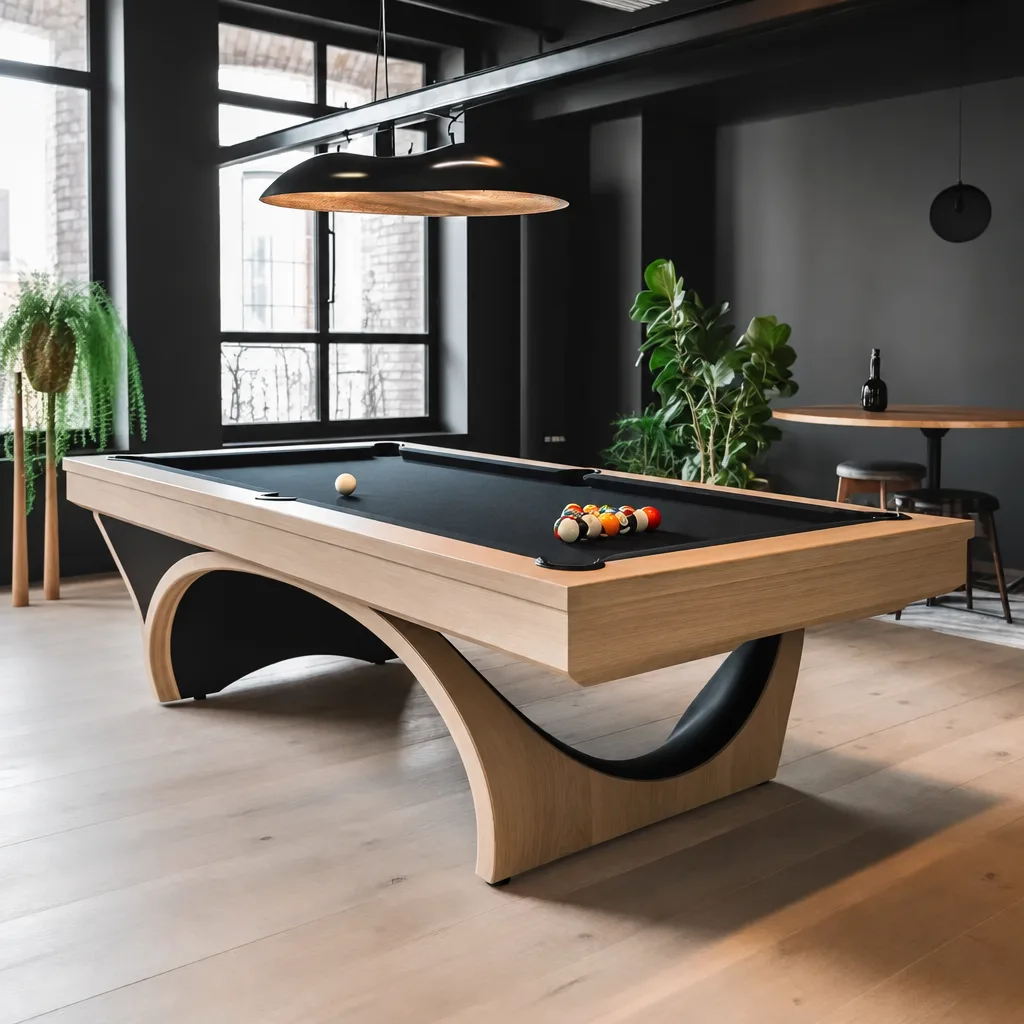 Billard convertible 3 en 1 Bandol, table à manger et ping-pong
