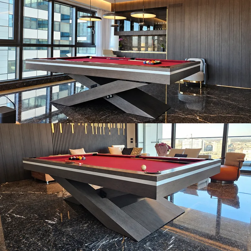 Billard convertible 3 en 1 Beaune, table à manger et ping-pong, vue 4 sur 6