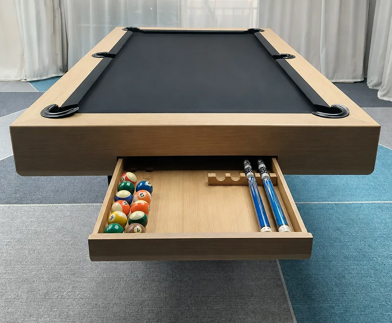 Billard convertible 3 en 1 Castres, table à manger et ping-pong, vue 3 sur 4