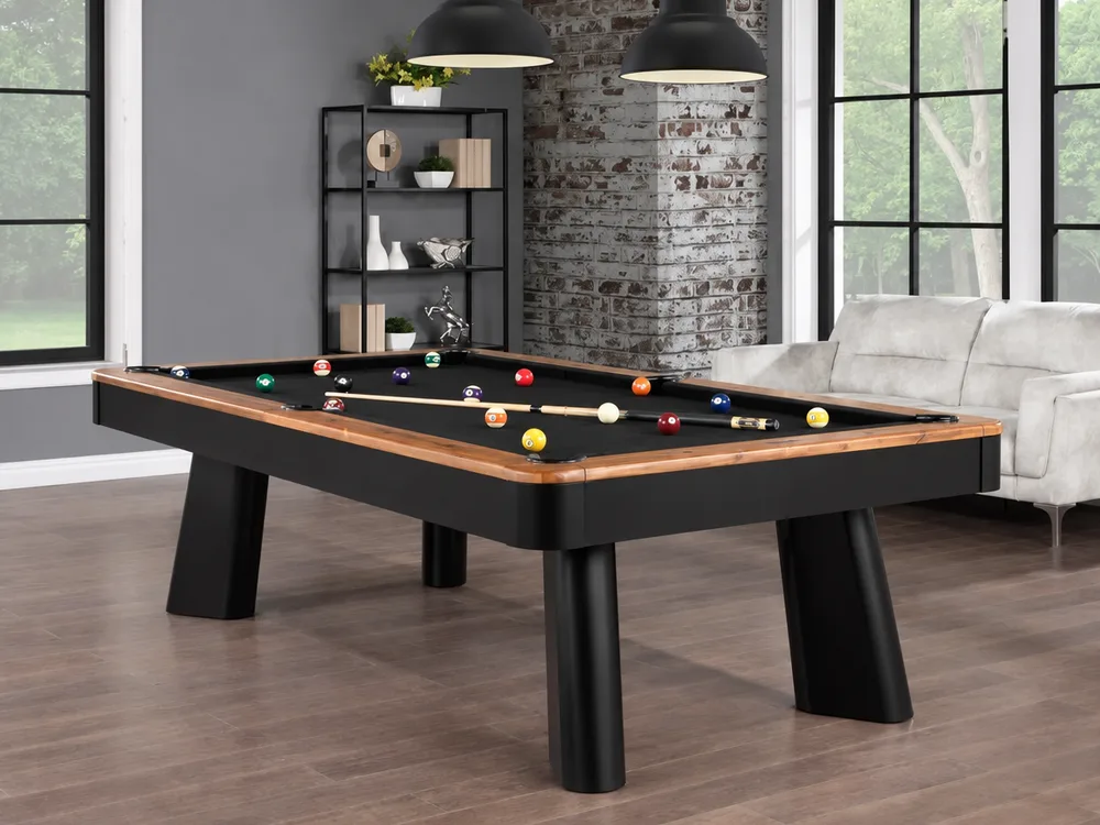 Billard convertible 3 en 1 Céret, table à manger et ping-pong, vue 2 sur 6