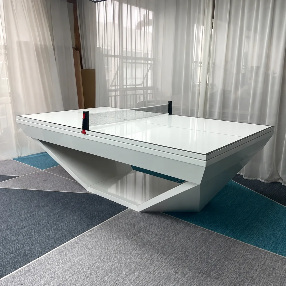 Billard convertible 3 en 1 Céret, table à manger et ping-pong, vue 6 sur 6