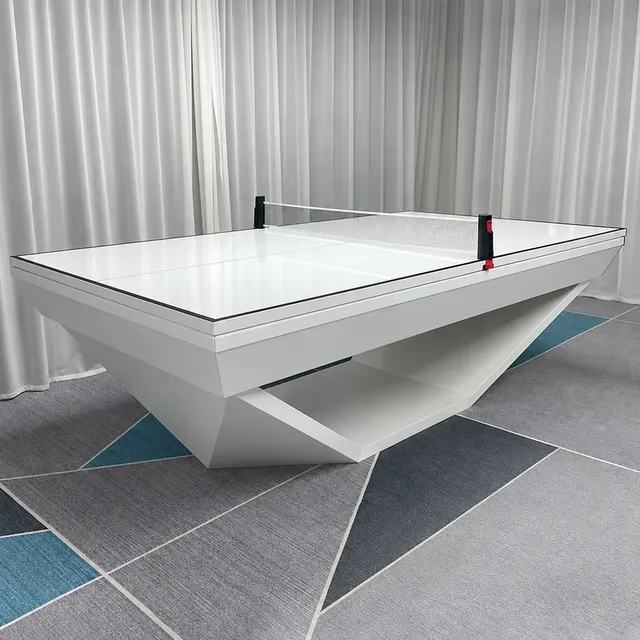 Billard convertible 3 en 1 Chinon, table à manger et ping-pong