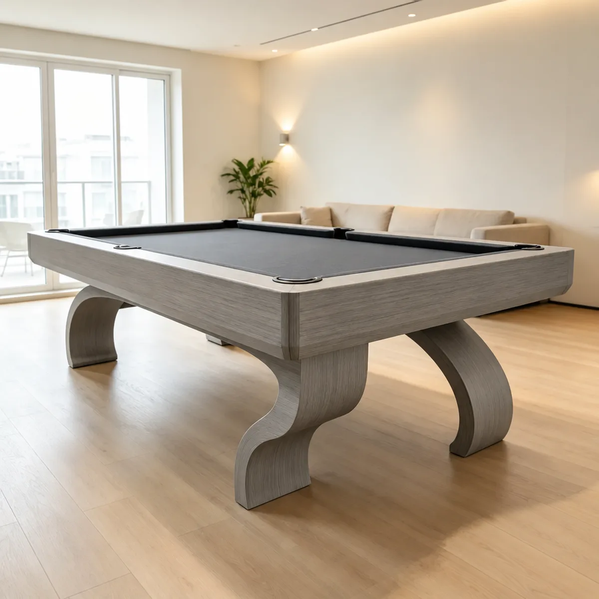 Billard convertible 3 en 1 Compiègne, table à manger et ping-pong, vue 5 sur 6