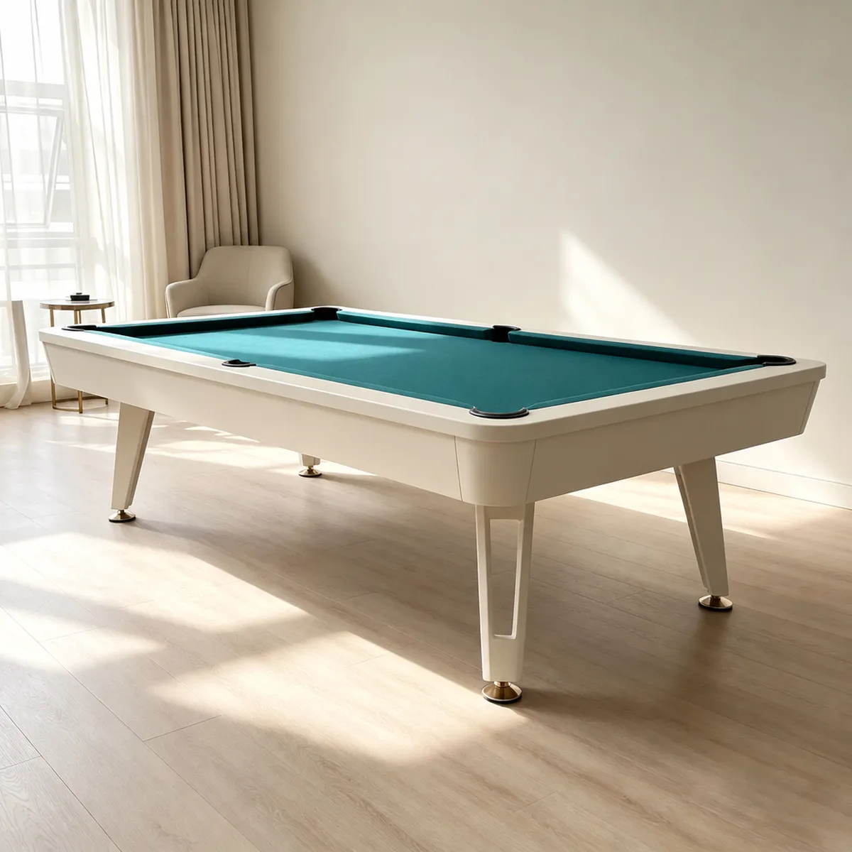 Billard convertible 3 en 1 Compiègne, table à manger et ping-pong, vue 6 sur 6