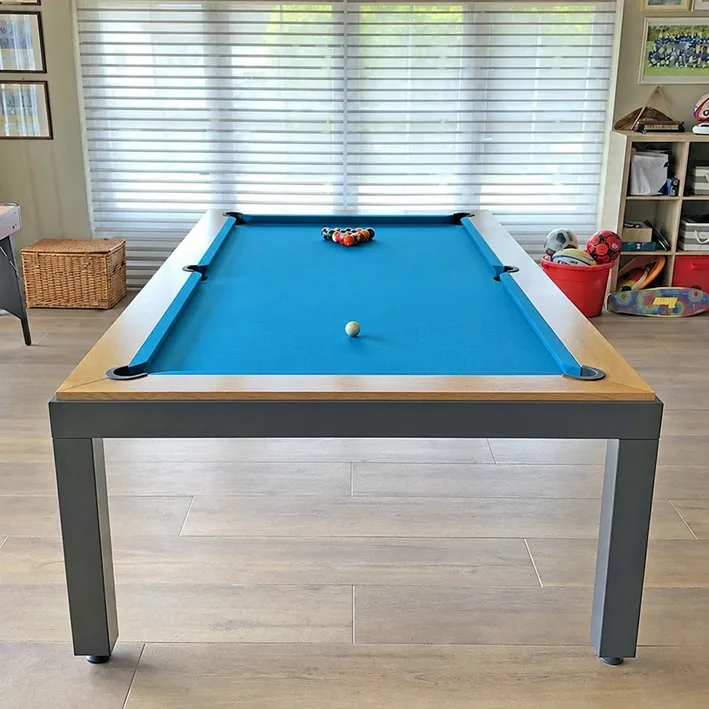 Billard convertible 3 en 1 Espelette, table à manger et ping-pong, vue 2 sur 6