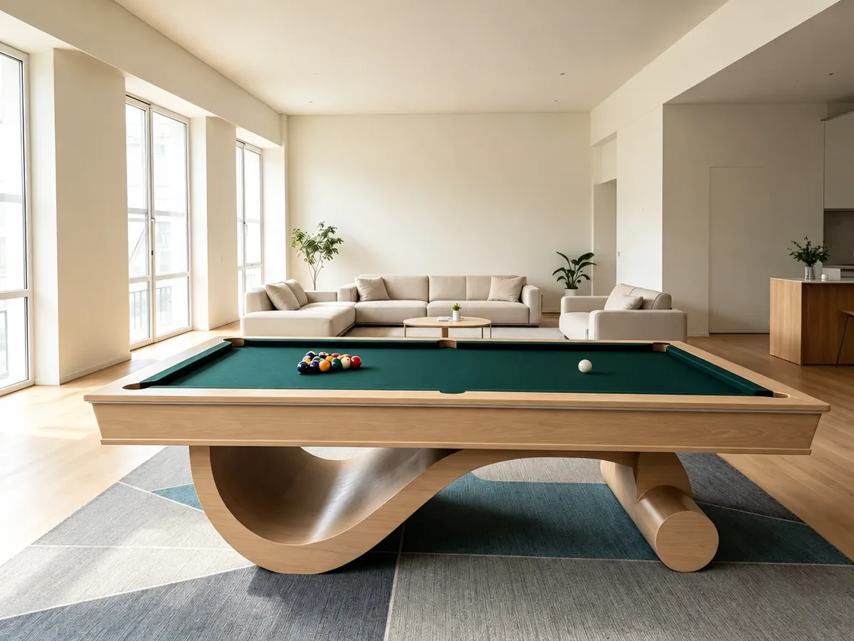 Billard convertible 3 en 1 Salers, table à manger et ping-pong, vue 6 sur 6