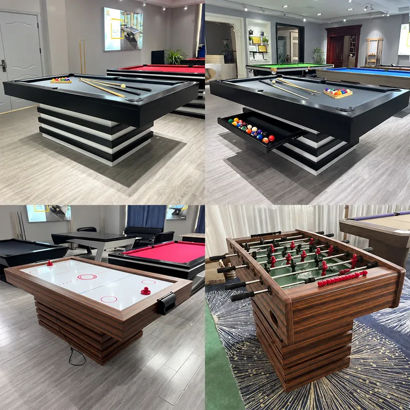 Billard convertible 3 en 1 Vence, table à manger et ping-pong, vue 5 sur 5