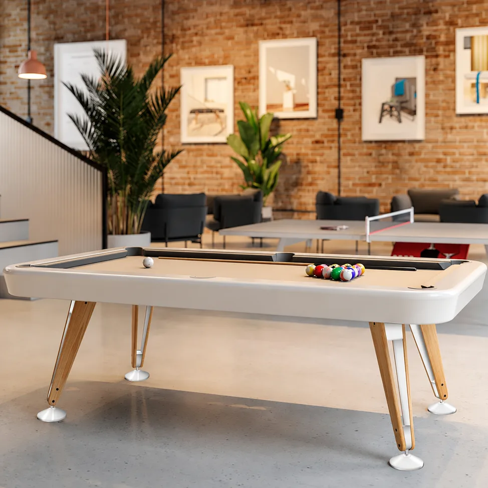 Billard convertible Bayonne en table à manger, vue 5 sur 6