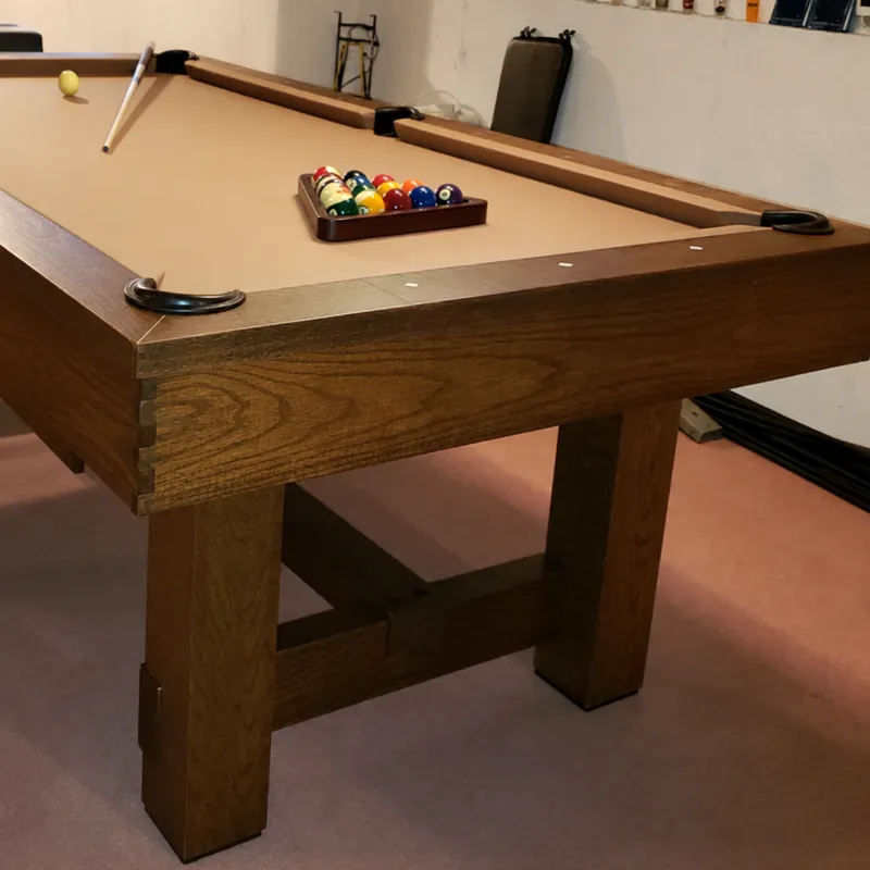 Billard convertible Biarritz en table à manger, vue 4 sur 6