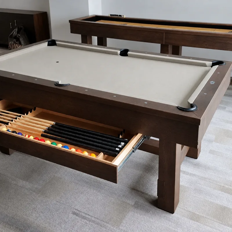 Billard convertible Biarritz en table à manger, vue 6 sur 6