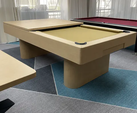 Billard convertible Cluny en table à manger