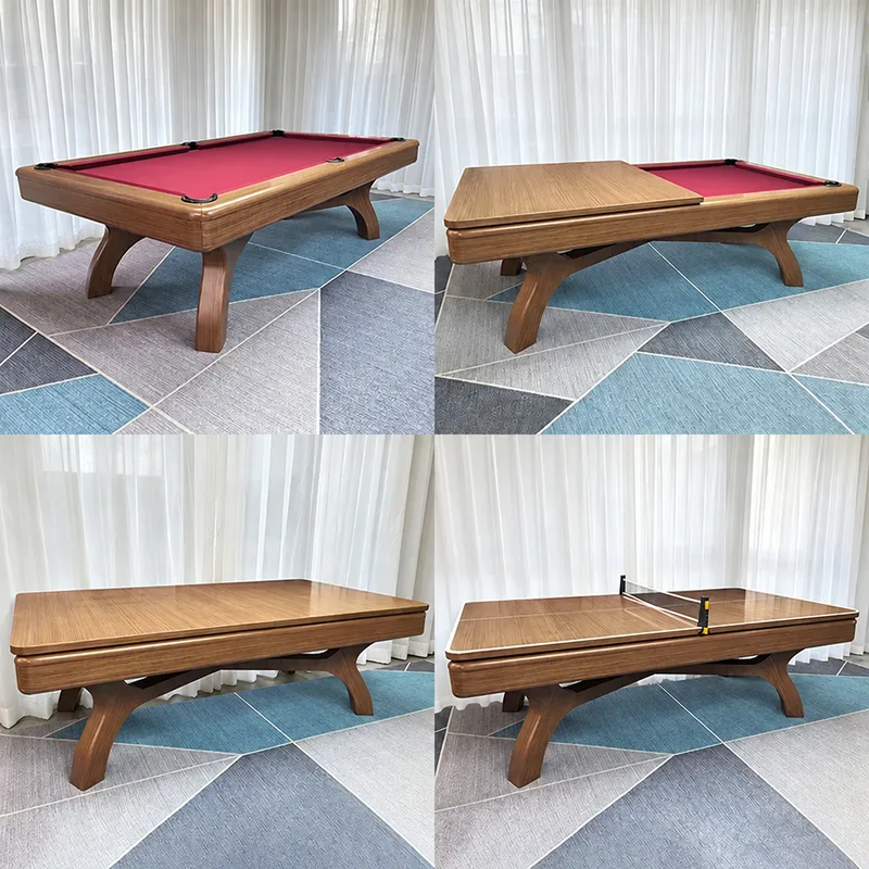 Billard convertible Pierrefonds en table à manger
