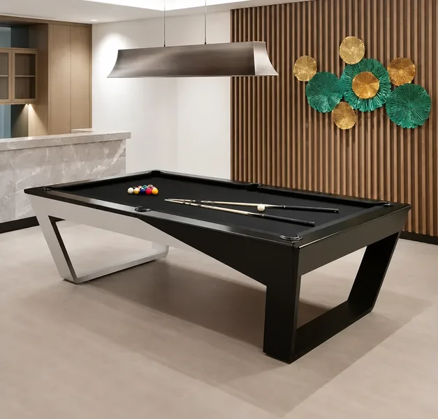 Billard convertible Pierrefonds en table à manger, vue 2 sur 5