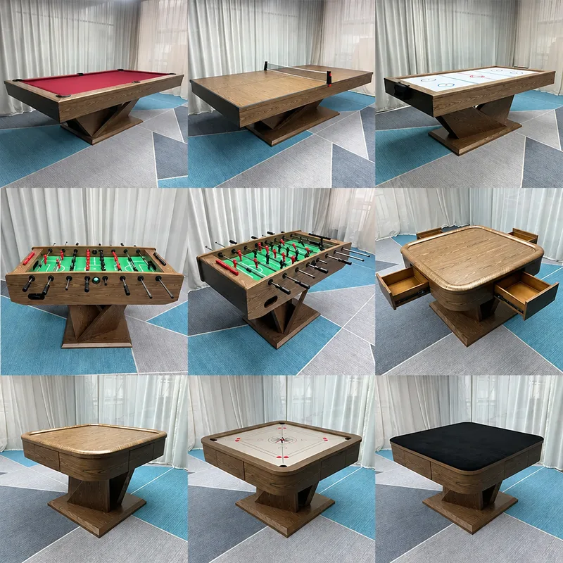 Billard convertible Pierrefonds en table à manger, vue 4 sur 5