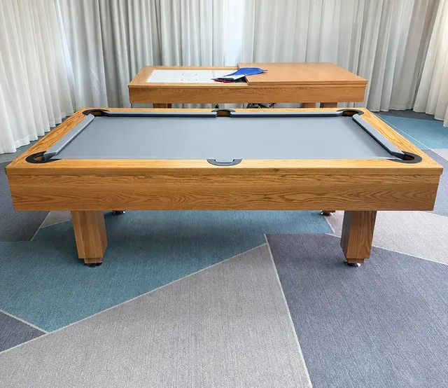 Billard convertible Saumur en table à manger