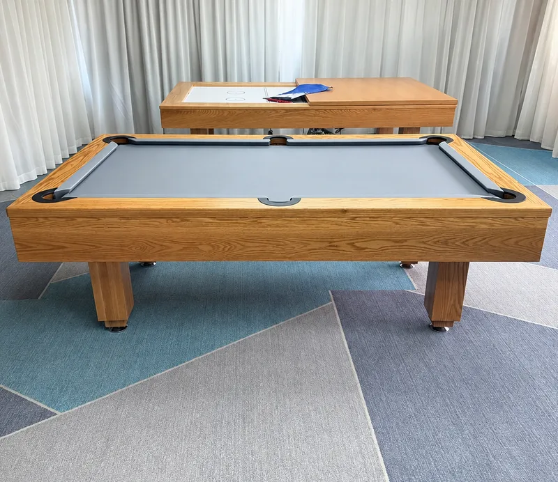 Billard convertible Saumur en table à manger