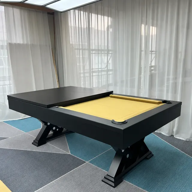 Billard convertible Tournus en table à manger