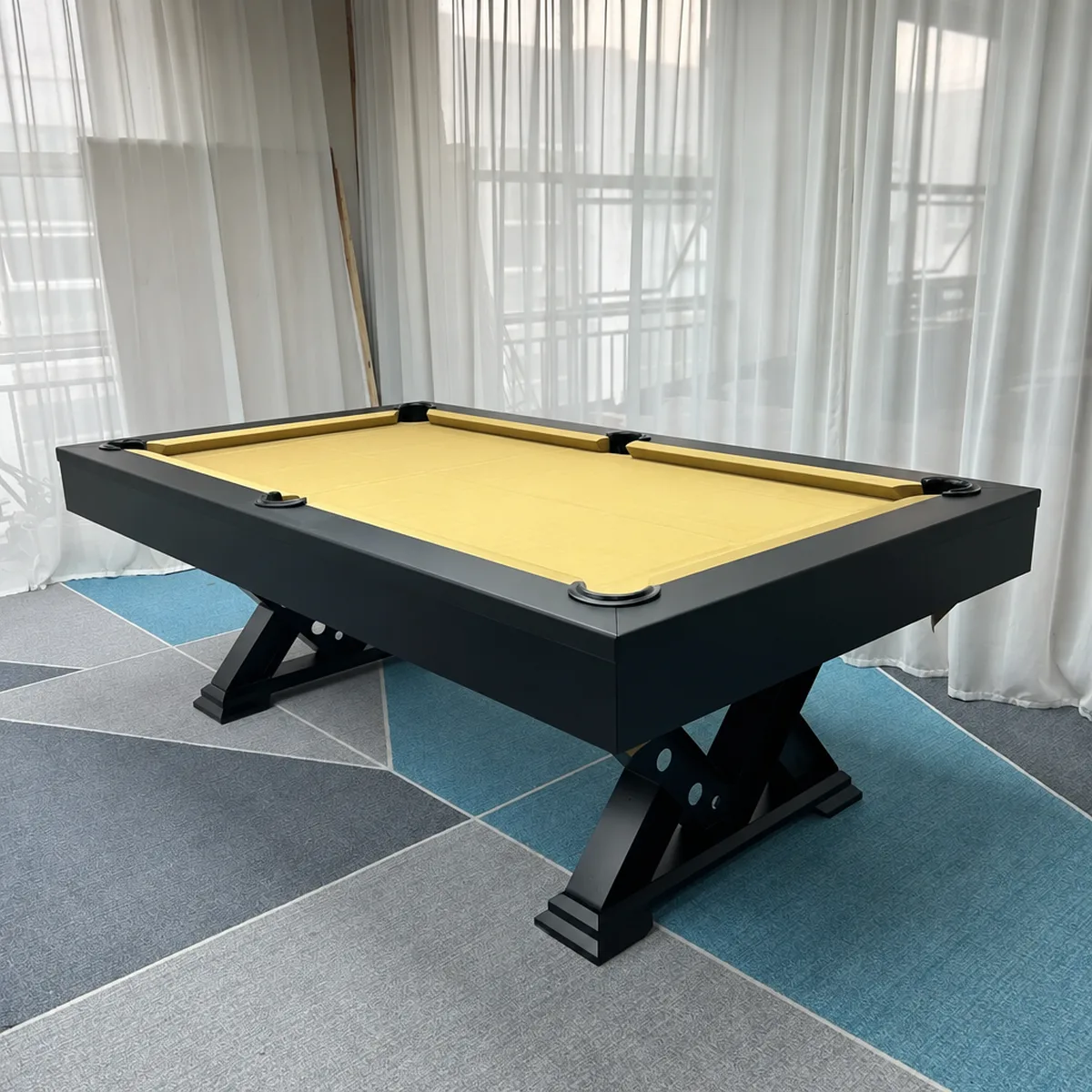 Billard convertible Tournus en table à manger, vue 3 sur 6