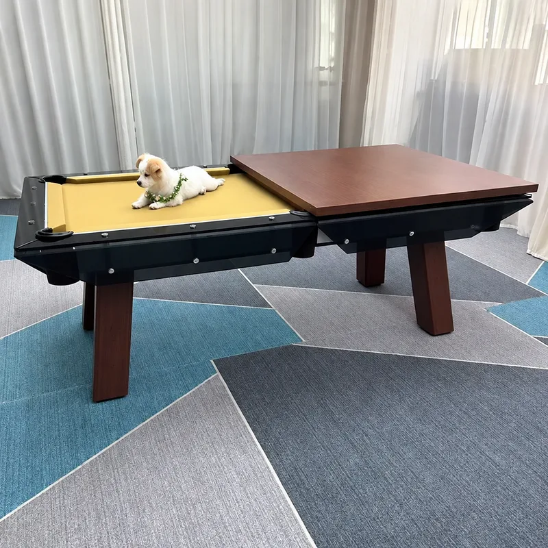 Billard en verre Langeais, plateau en ardoise, vue 2 sur 6