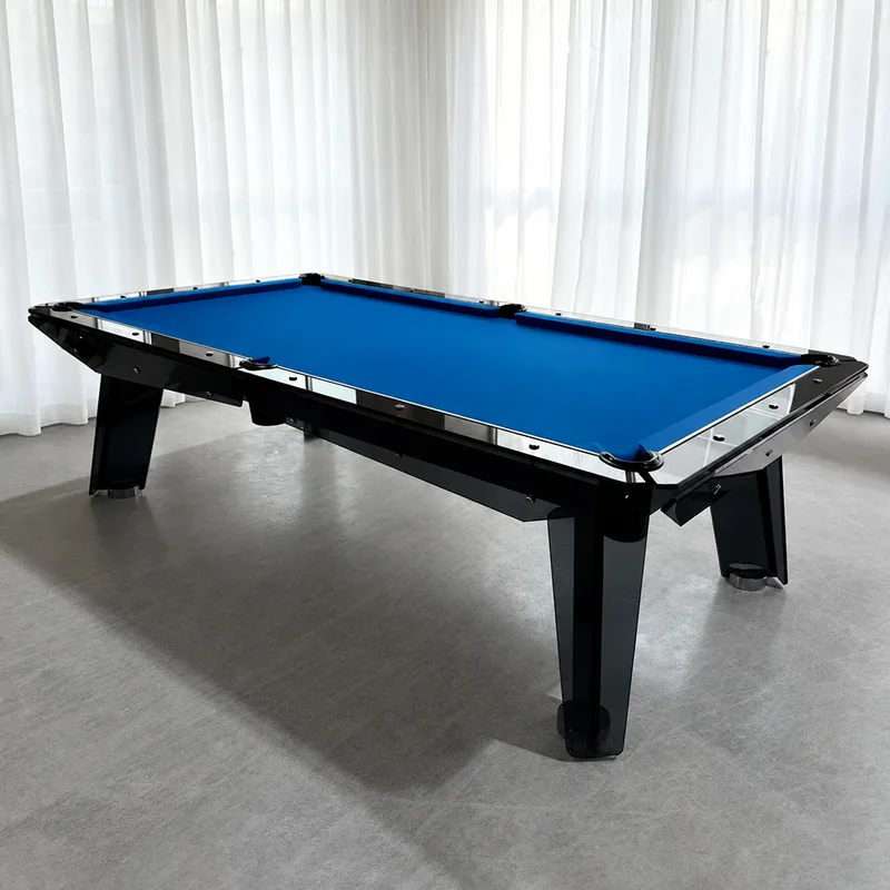 Billard en verre Loches, plateau en ardoise, vue 2 sur 6