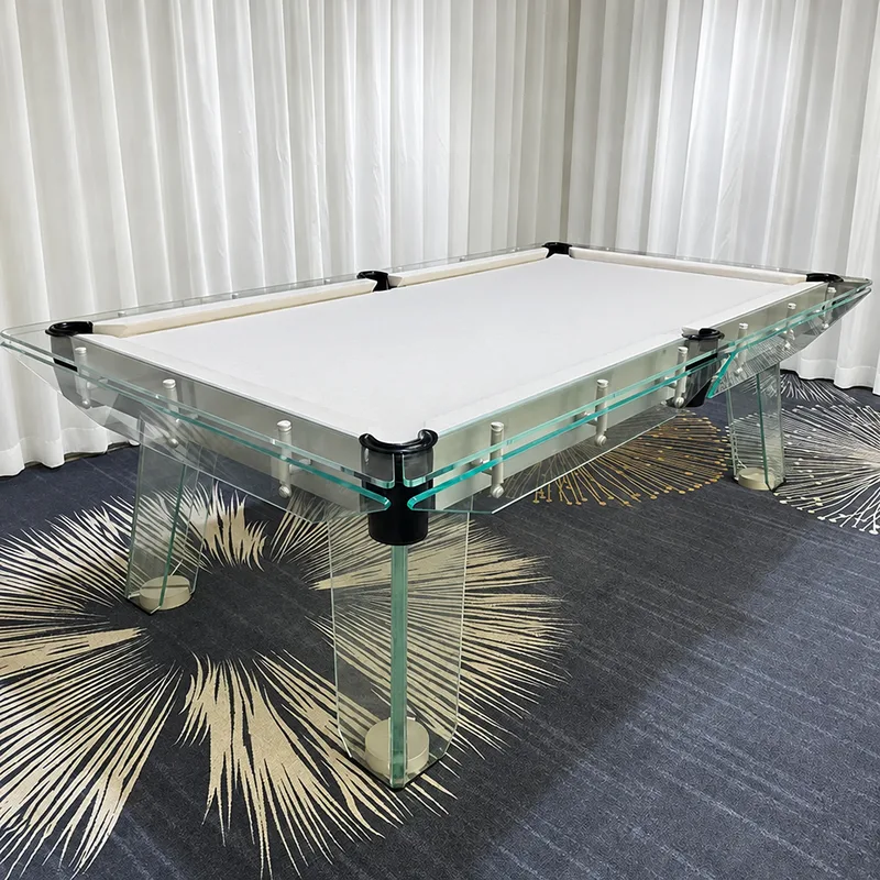 Billard en verre Loches, plateau en ardoise, vue 6 sur 6