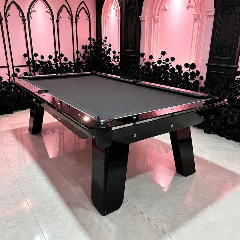 Billard en verre Villandry, plateau en ardoise, vue 2 sur 6