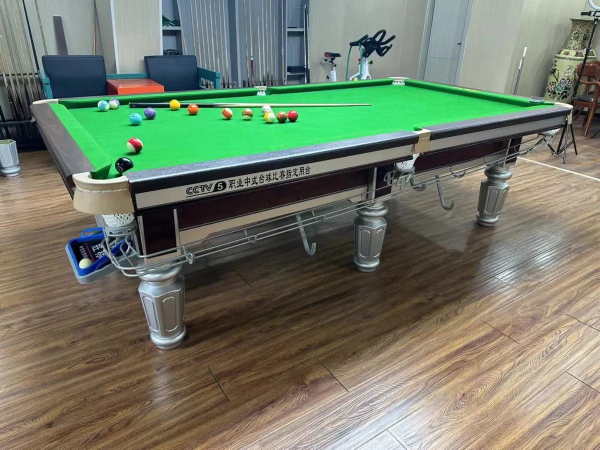 Billard snooker Provins en bois massif, vue 2 sur 4
