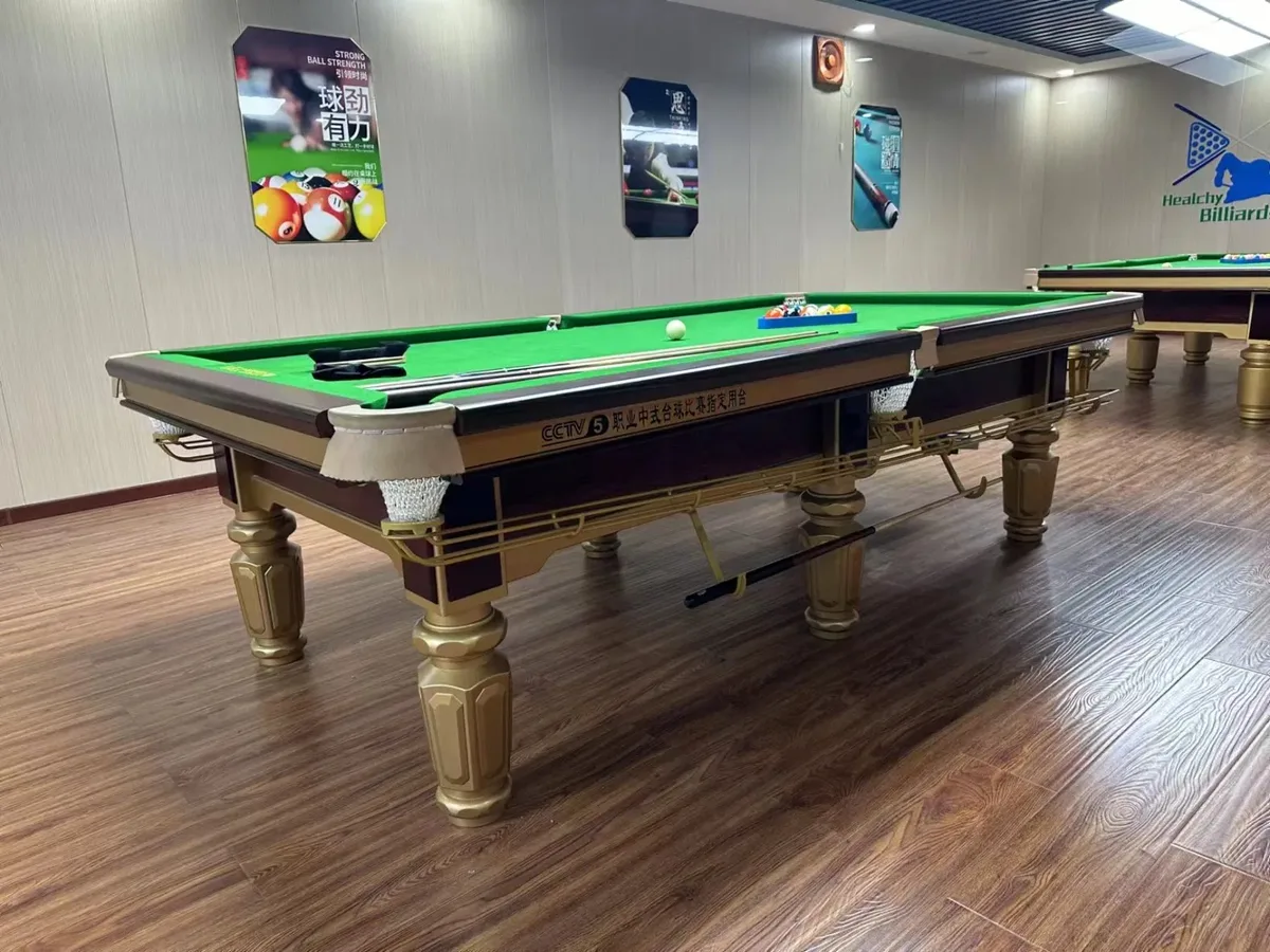 Billard snooker Provins en bois massif, vue 3 sur 4